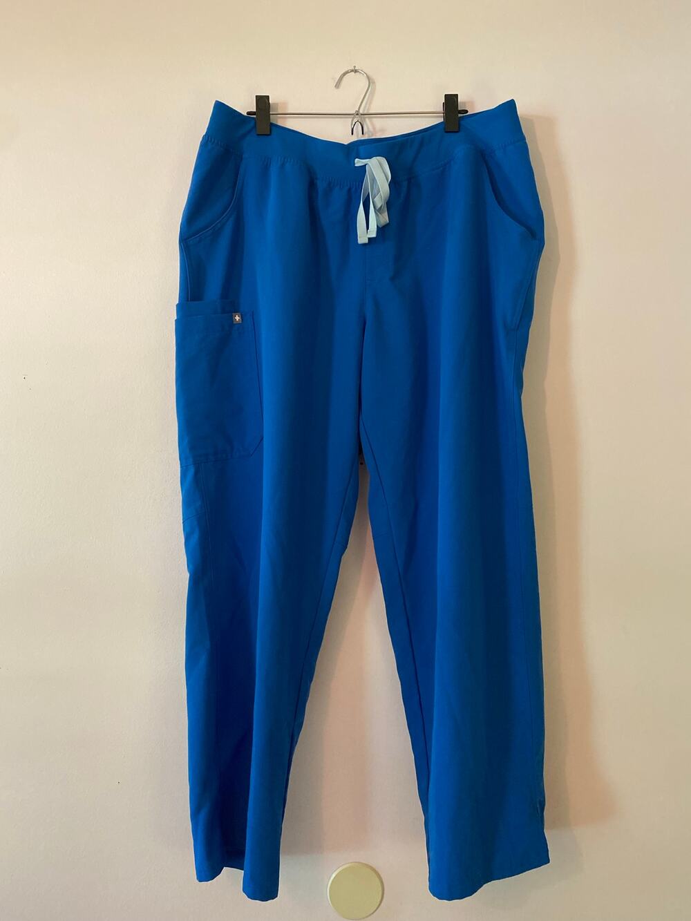 FIGS Royal Blue Kade Straight Leg Scrub Pants Nurse Doctor Uniform Women's 3XL